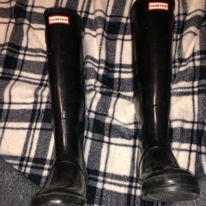 tall hunter rain boots